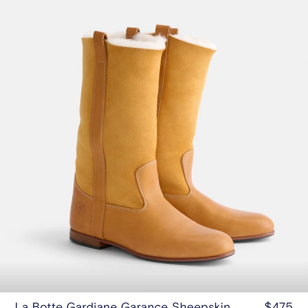 Alex Mill La Botte Gardiane Sheepskin boot
